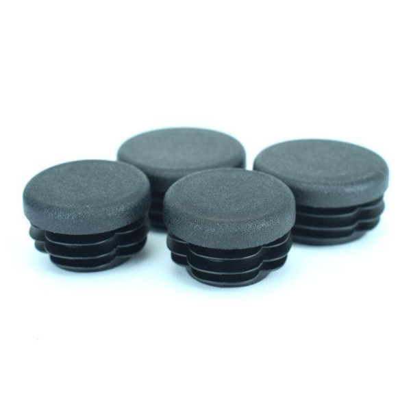 Pyramid Plastics Pyramid frame end caps | matte black | ducati hypermotard 820 2013>2016